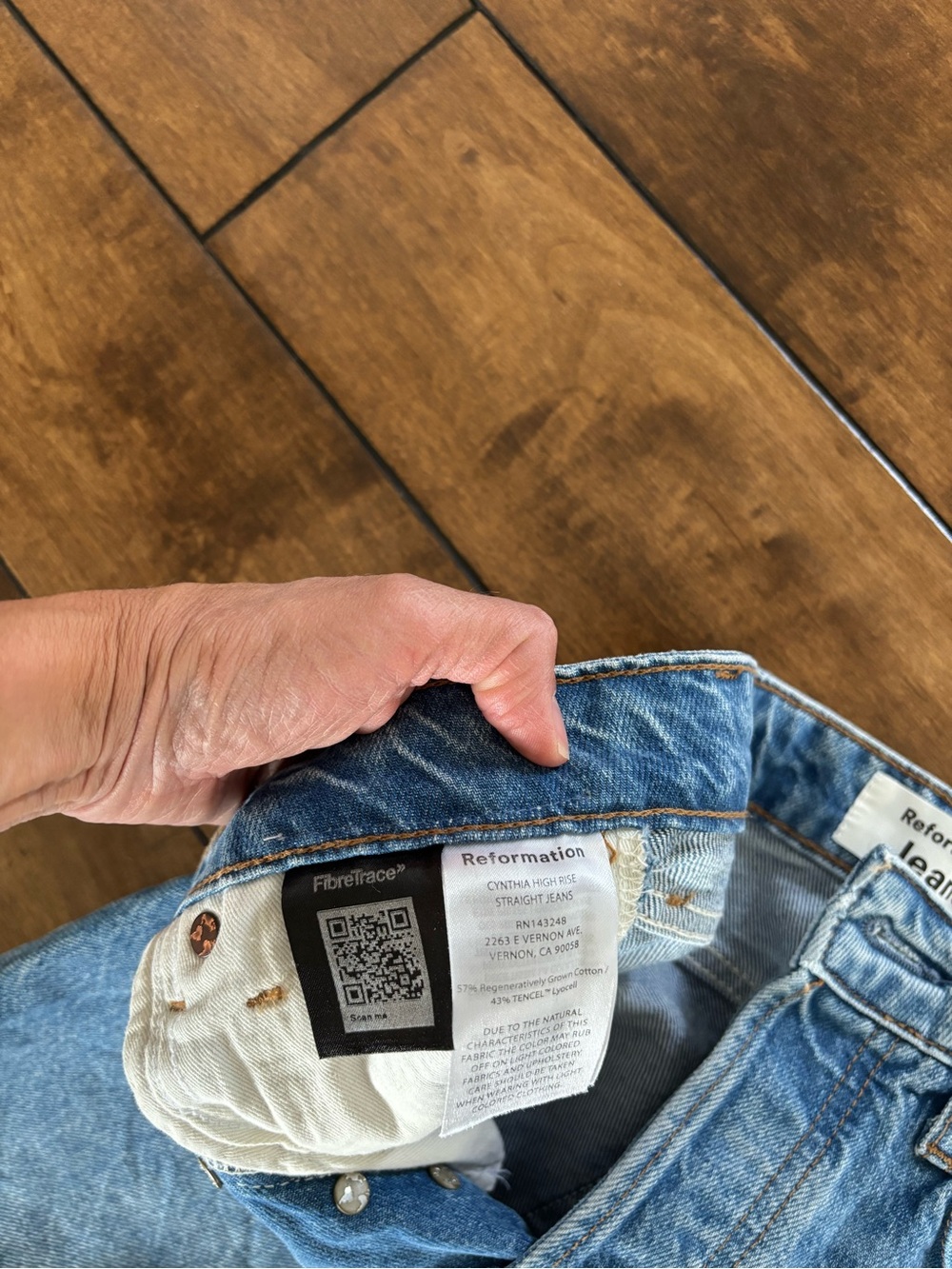Reformation Cynthia High Rise Size 25 Jeans - Picture 4 of 7
